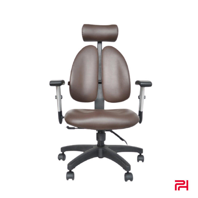 Progress Health OrthoSeries VII Brown Leather Series Chair (2 Years Limited Warranty)